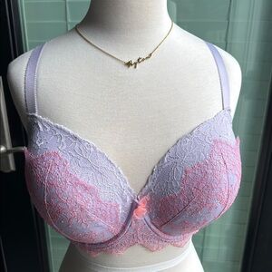Victoria’s Secret Dream Angels Lined Demi Bra, Size 38DDD